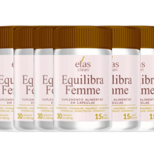 6 potes de Equilibra Femme